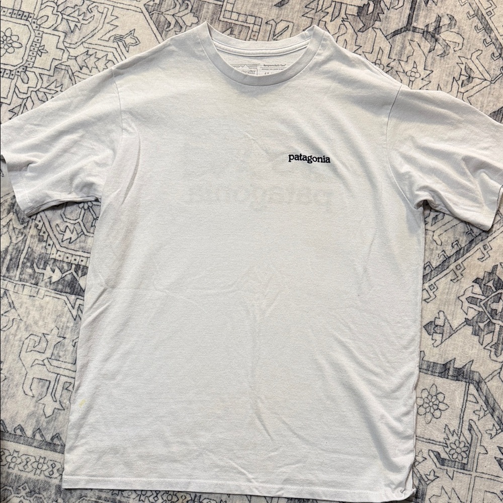 Patagonia white Short Sleeve Tee